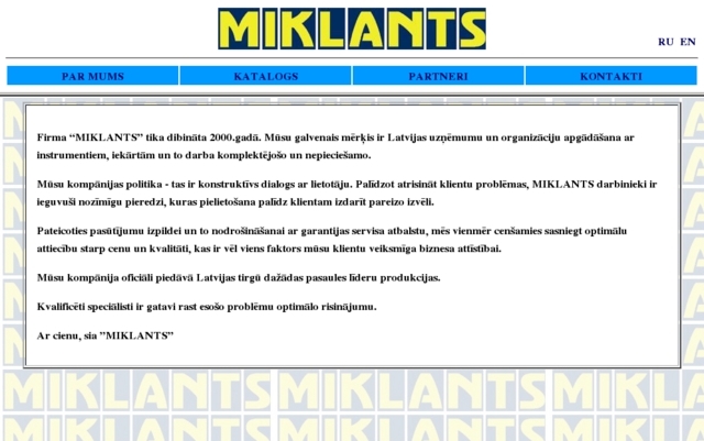 Miklants, SIA